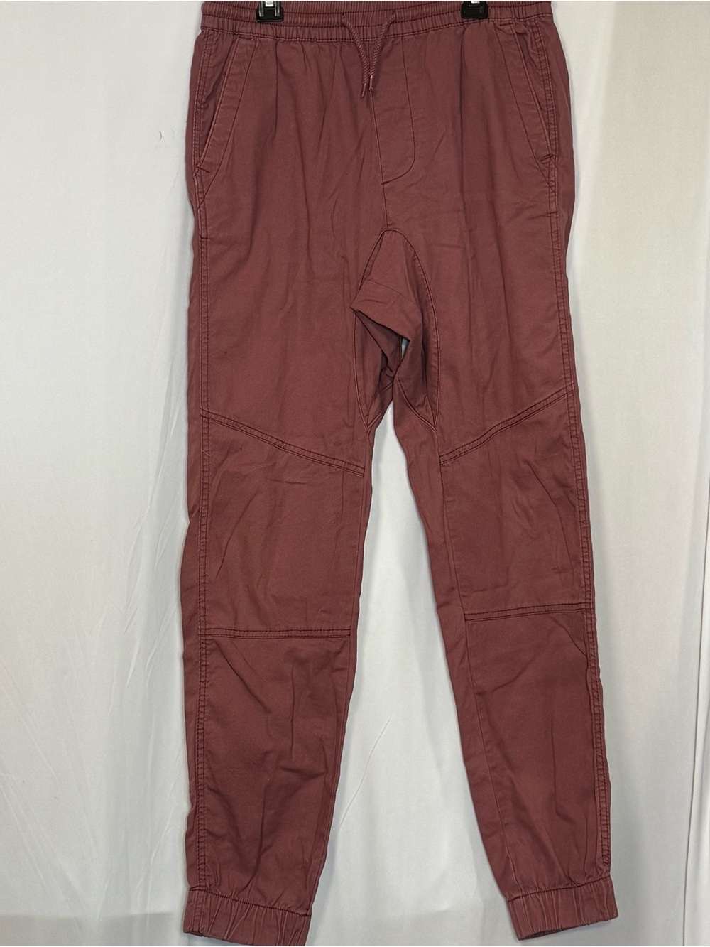 George Women's casual Joggers in Dusty Rose Wine Punch